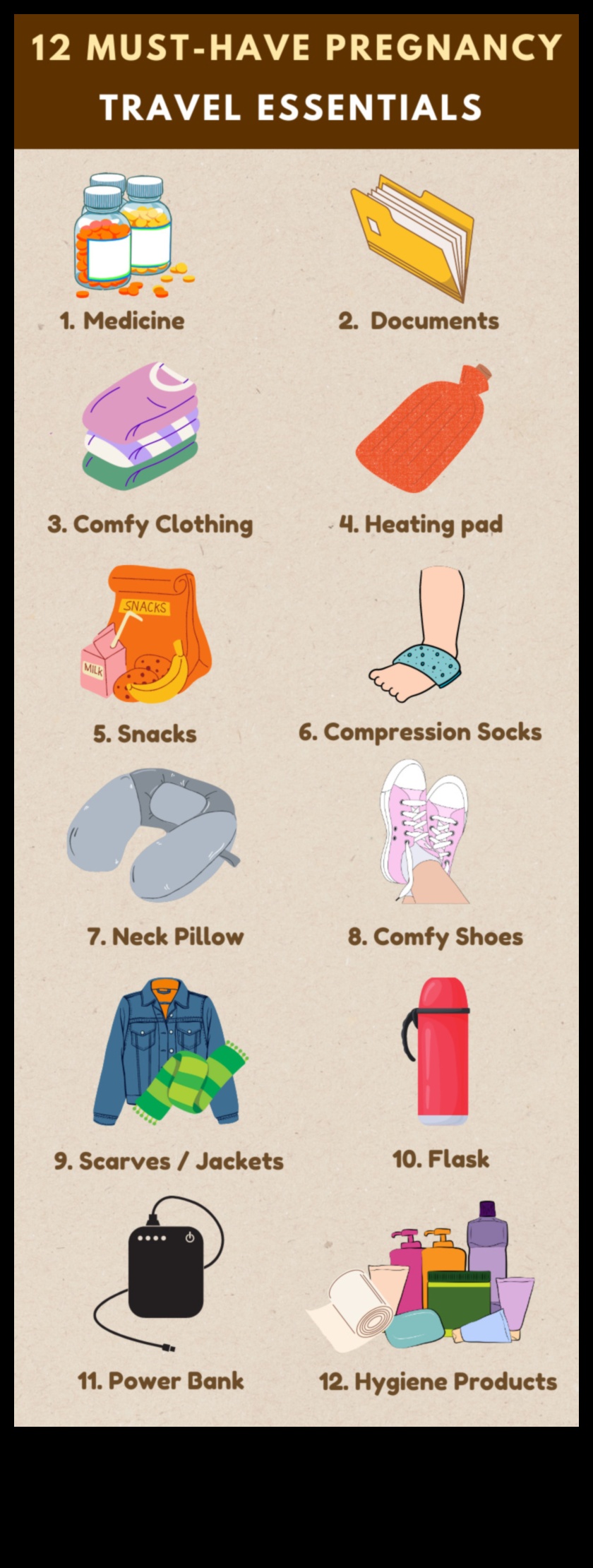 Blissful Babymoon 8 أساسيات السفر التي لا غنى عنها لحمل سلس 2 Babymoon Bliss: أساسيات السفر لتنمية الطفل بسلاسة