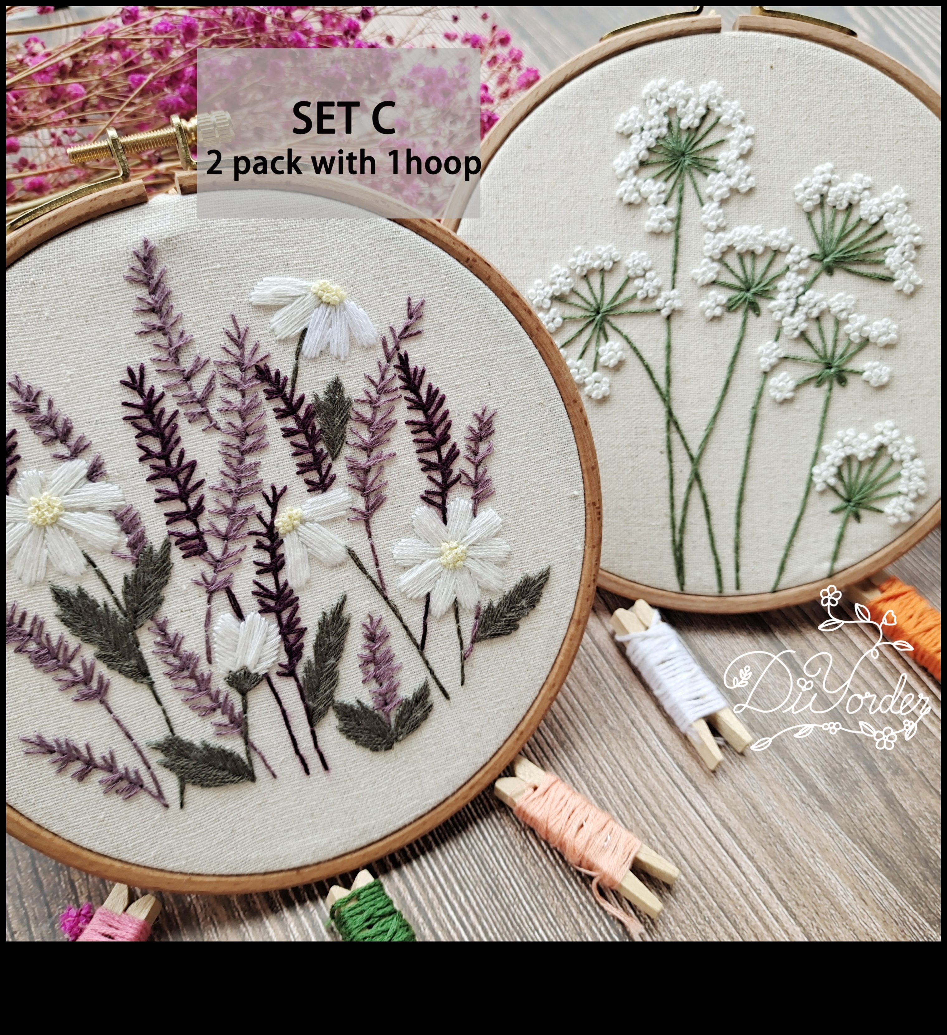 إكسسوارات مطرزة يمكنك صنعها بنفسك لتحسين أسلوبك 2 بيتزا شخصية: إكسسوارات DIY مع تطريز مخصص