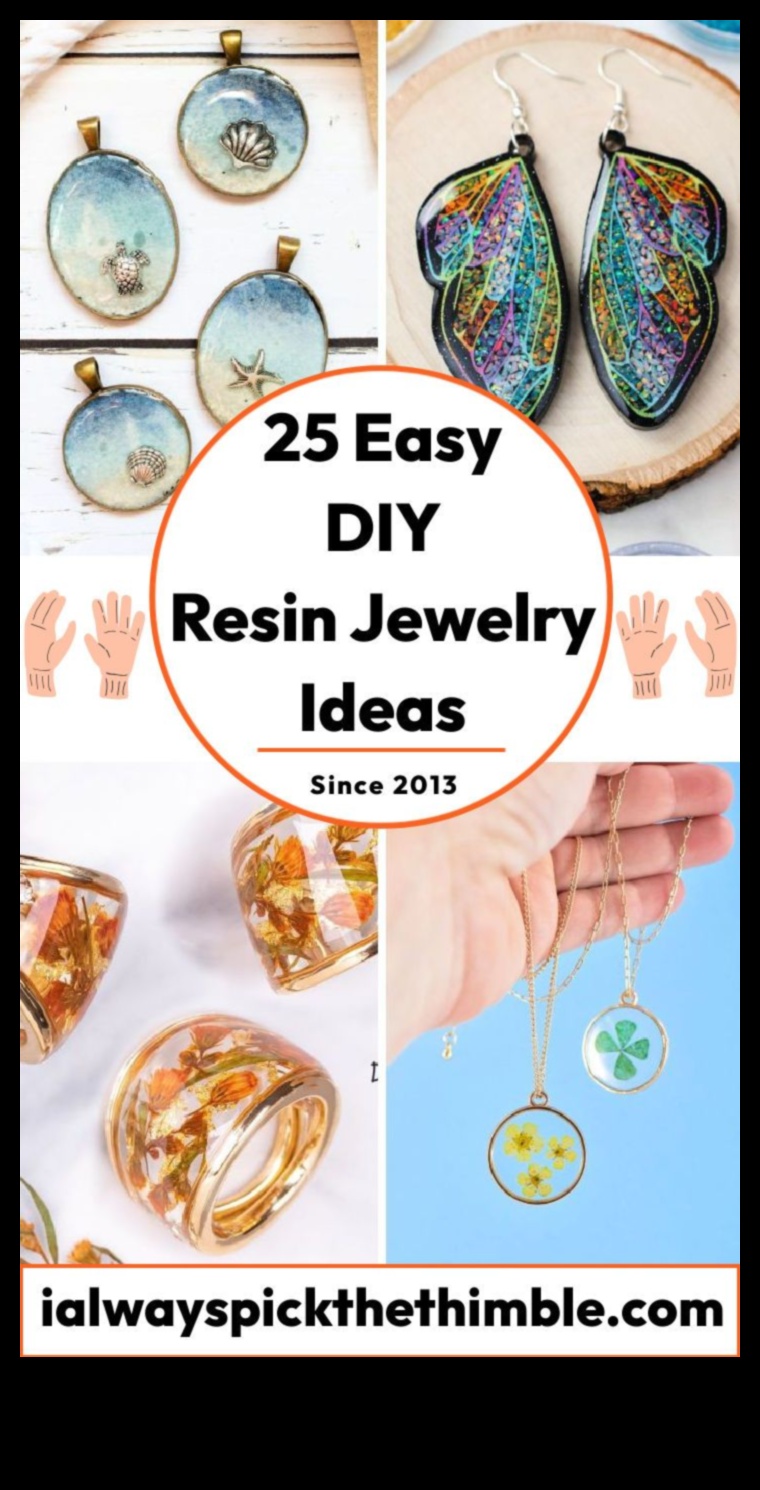 تقنيات صياغة مجوهرات الراتنج: التقاط الجمال في الإيبوكسي الشفاف