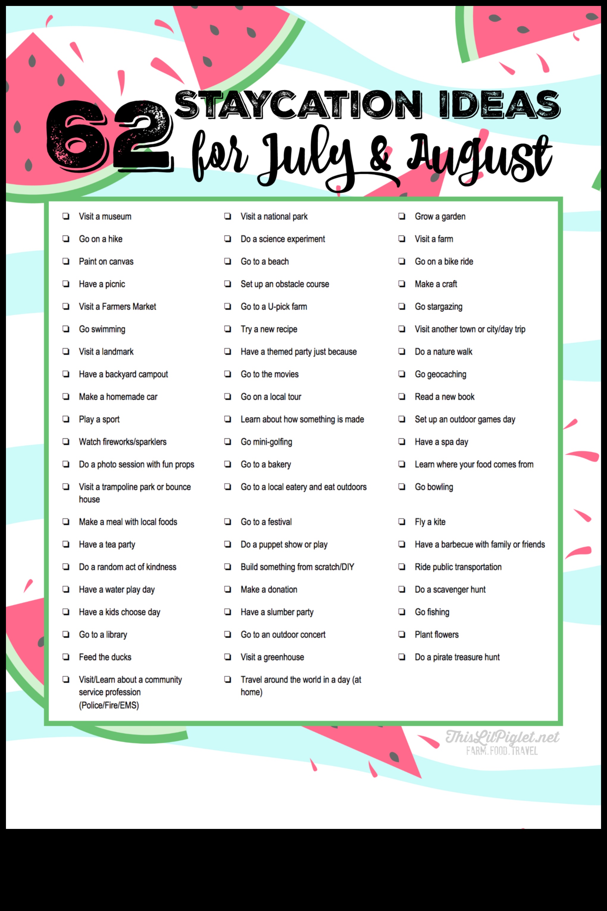 إقامة صيفية DIY: صياغة للمتعة في المنزل