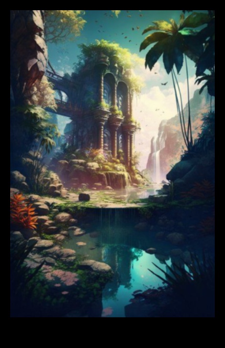 العوالم المجردة: التنقل في المناظر الطبيعية الخيالية للفن