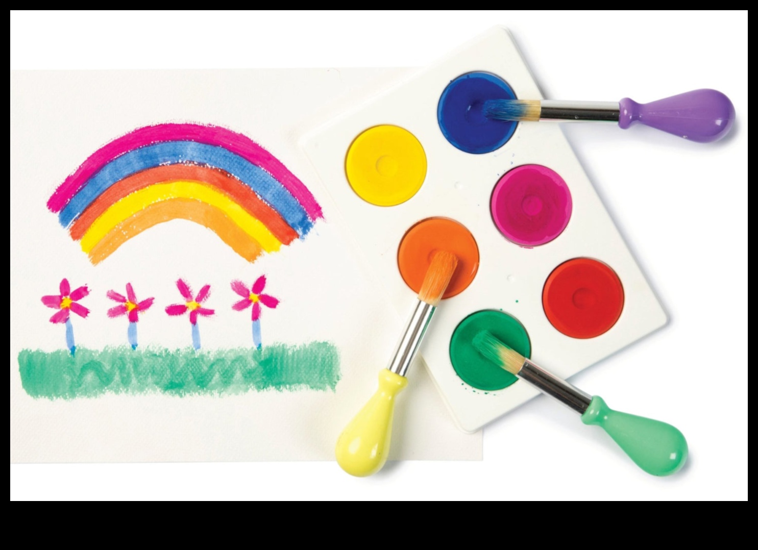 فرشاة الرسم المرحة: رعاية الإبداع لدى الطفل