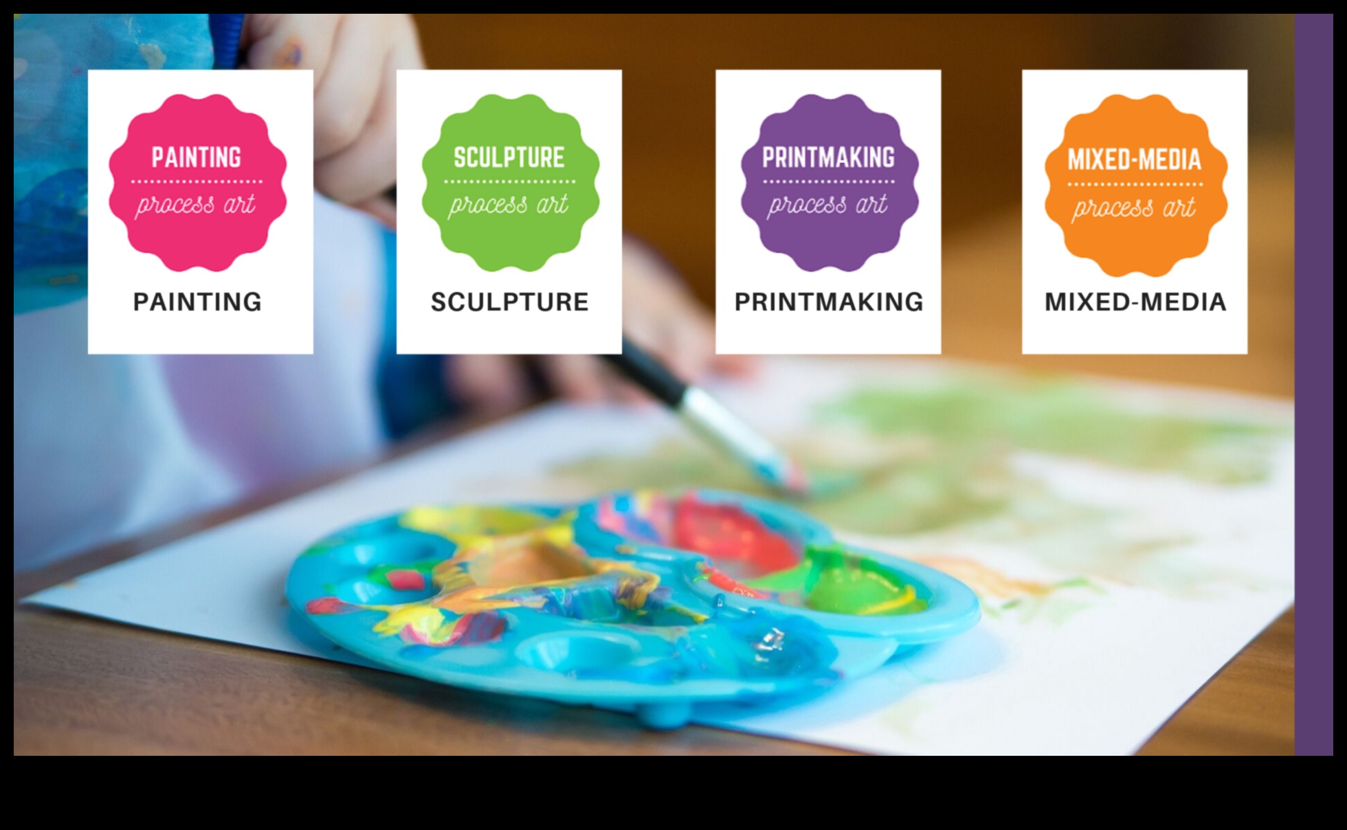 فرشاة الرسم المرحة: رعاية الإبداع لدى الطفل