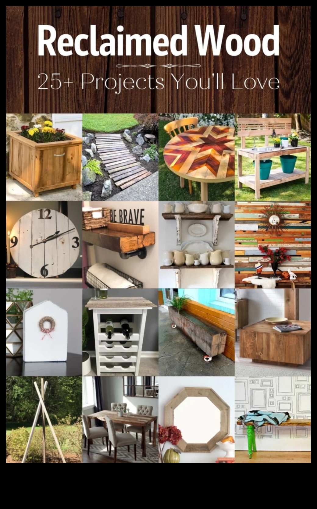 الحرف الخشبية المستصلحة: إعادة التدوير من أجل ديكور منزلي مستدام