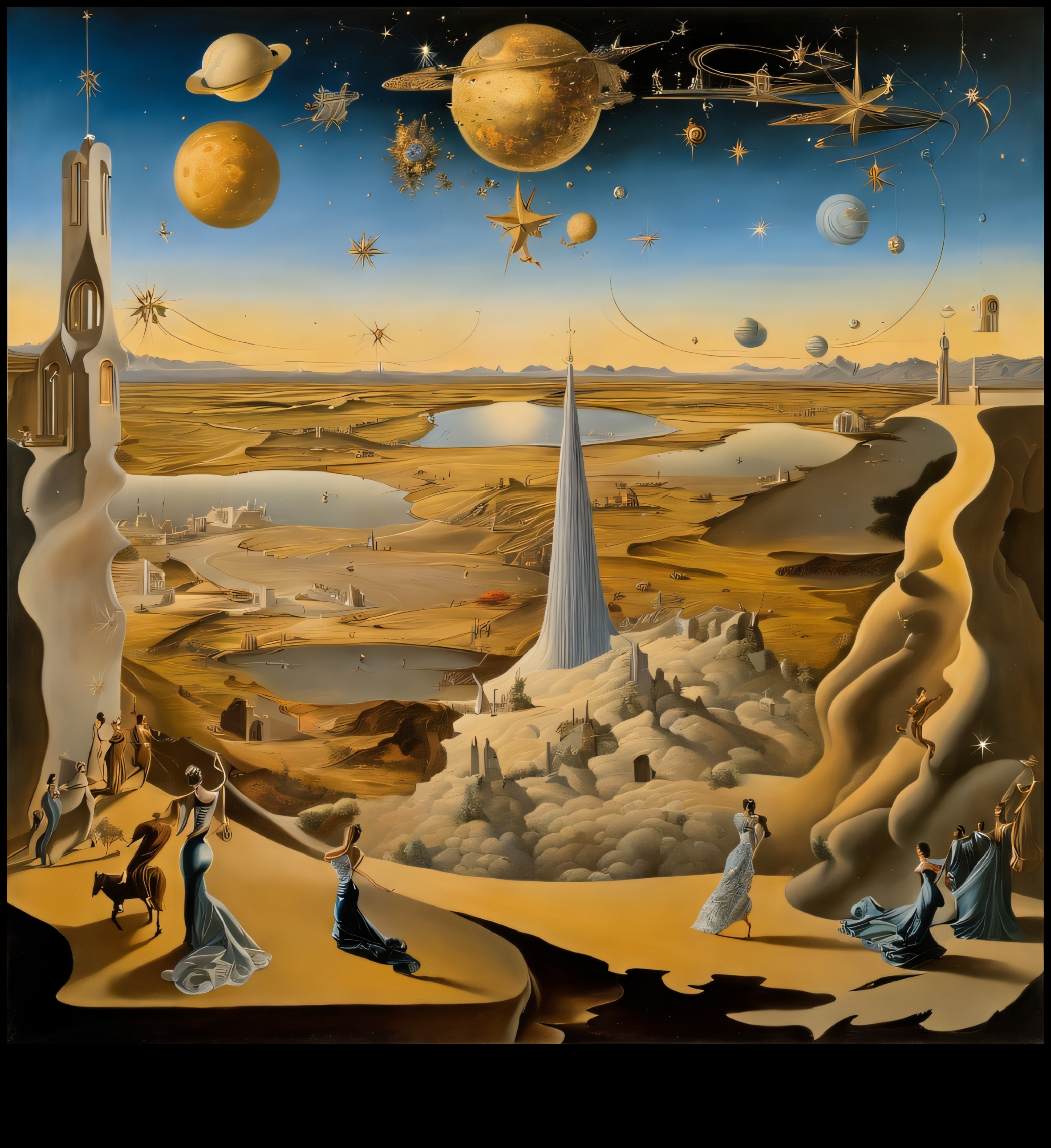 سواريه مرصعه بالنجوم: احتفال سماوي بالنجوم النجمية